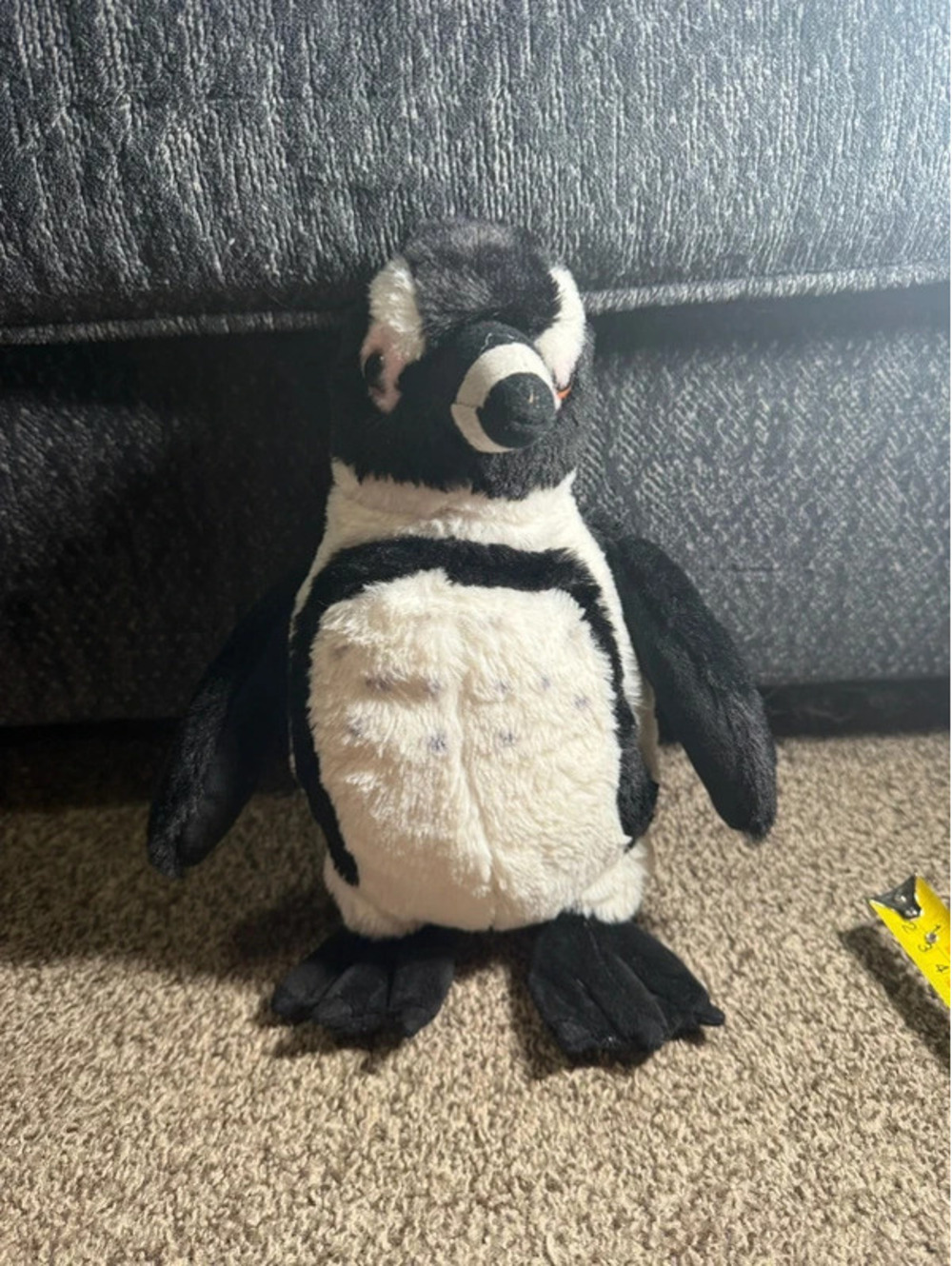 Adventure Planet Black Foot Penguin Plush 12” Black White Stuffed Animal